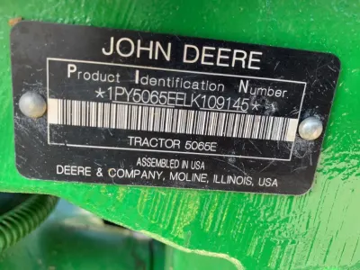2020 John-Deere 5065E for sale