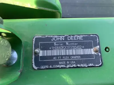 2014 John-Deere 640FD for sale