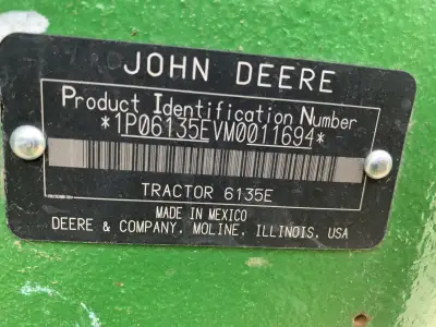 2021 John-Deere 6135E for sale
