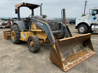 Used 2014 John Deere 210K Skip loader #A0013610 for sale