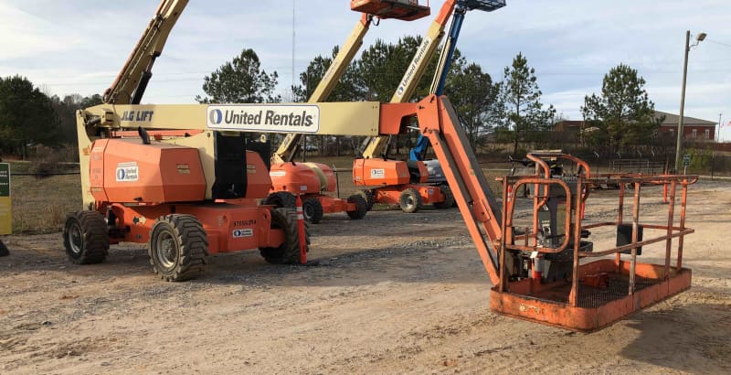 Used 2011 JLG E450AJ Articulating Boom Lift For Sale in Augusta, GA