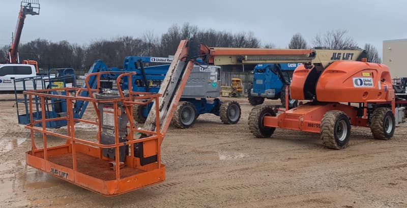 Used 2013 JLG E450AJ Articulating Boom Lift For Sale in Ridgefield Park, NJ