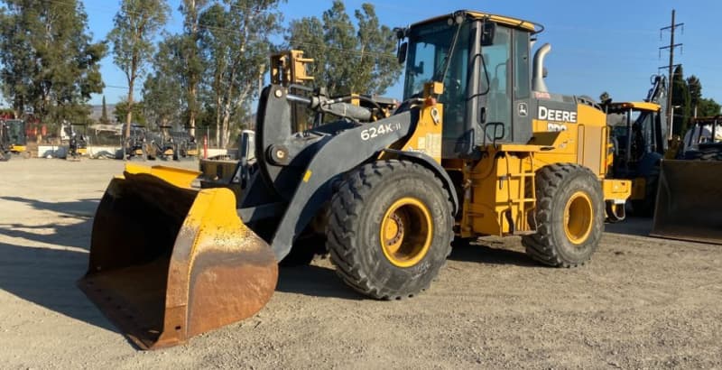 Used 2018 John Deere 624K Wheel loader #A0292454 for sale