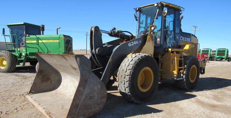 Used 2017 John Deere 624K-II Wheel loader #A2771834 for sale