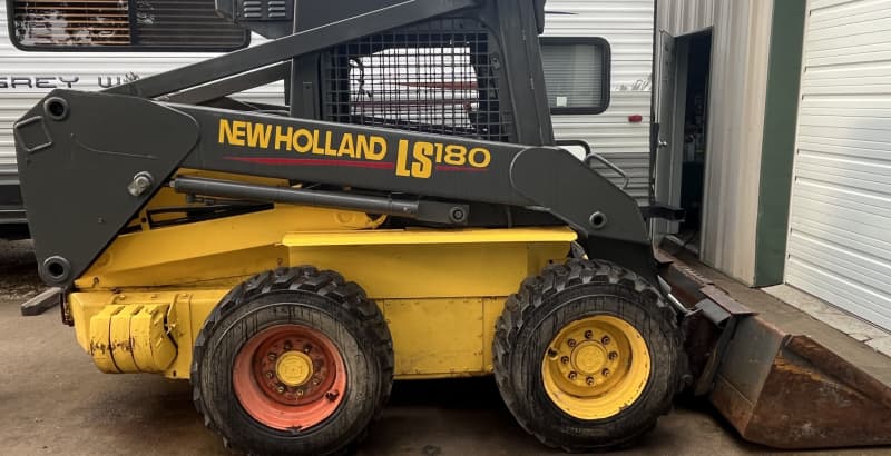Ls180 Radiator Used 2003 New Holland LS180 #A9254609 for sale