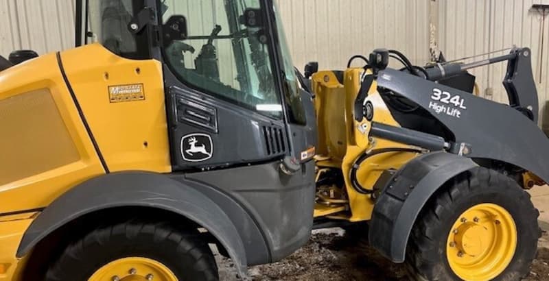 Used 2019 John Deere 324L Wheel loader #A4806837 for sale
