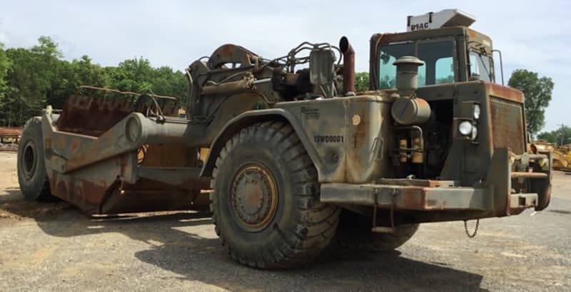 Used 1986 Caterpillar 621B MIL Scraper #B5129718 for sale