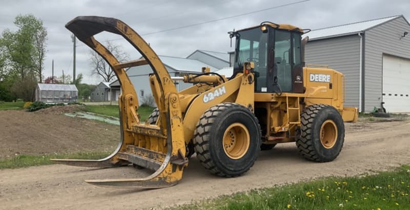 Used 2003 John Deere 624H Wheel loader #A4689251 for sale