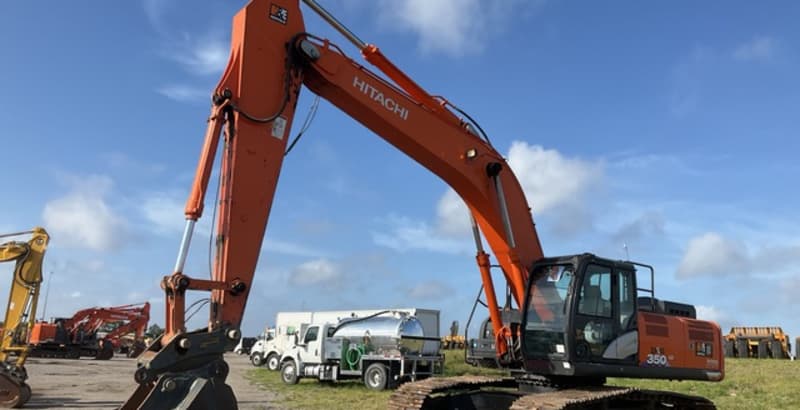 Used 2021 Hitachi ZX350LC-6N Excavator #A8681406 for sale