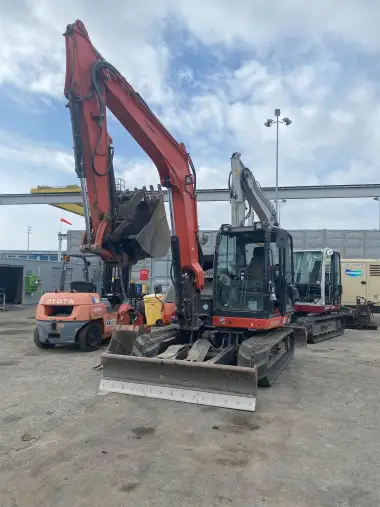 2019 Kubota KX080-4SR3A for sale