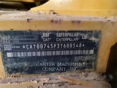 2018 Caterpillar 745-04 for sale