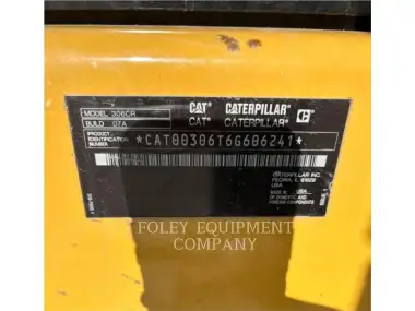 2022 Caterpillar 306-07CRLC for sale