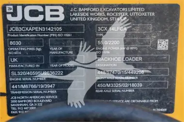 2022 JCB 3CX14 for sale
