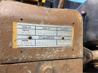 1980 Caterpillar 14G for sale