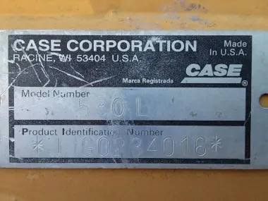 1998 CASE 580L for sale
