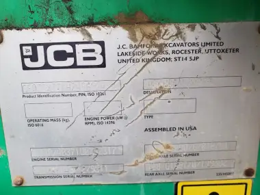 2017 JCB 3-CX for sale