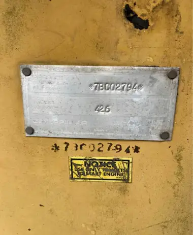 1987 Caterpillar 426 for sale