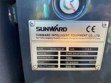 2023 Sunward SWE35UF for sale