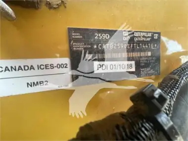 2017 Caterpillar 259D for sale
