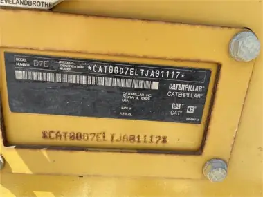 2012 Caterpillar D7E-LGP for sale