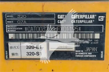 2018 Caterpillar 320 for sale