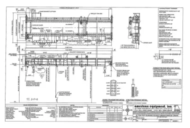 2016 American Equipment-40-Ton-Class-D-Bridge-Crane for sale