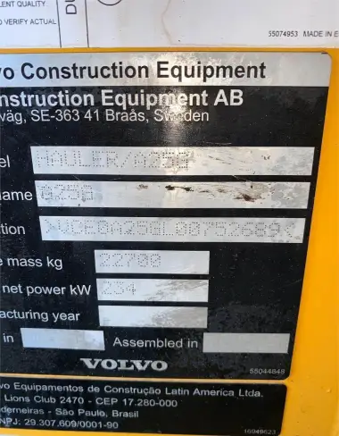 2023 Volvo A25G for sale