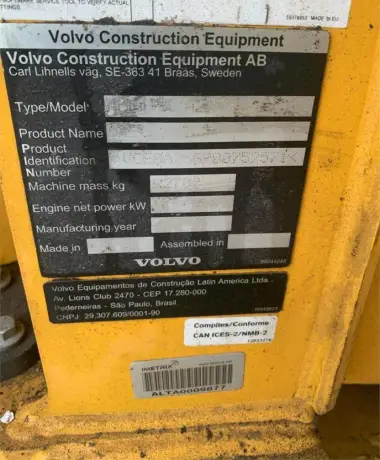 2022 Volvo A25G for sale