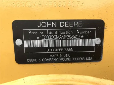 2021 John-Deere 333G for sale