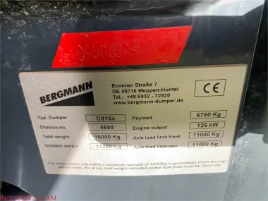 2021 Bergmann C815S for sale