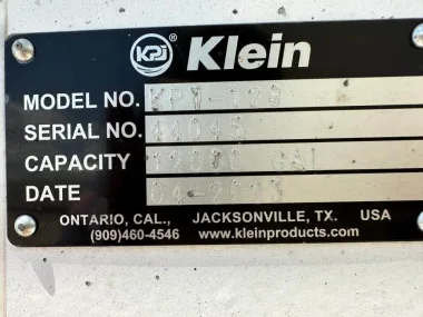 2023 Klein KPT120 for sale
