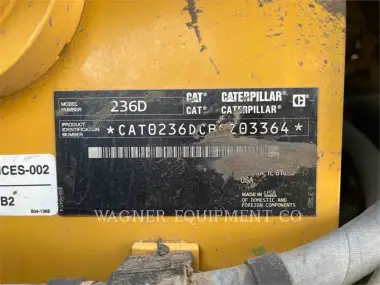 2017 Caterpillar 236D-HF for sale