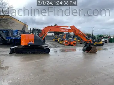 2018 Hitachi ZX135 for sale