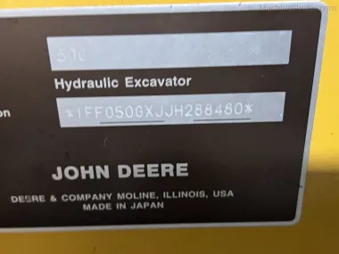 2018 John-Deere 50G for sale