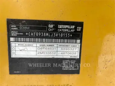 2023 Caterpillar 938M-QC-3V for sale