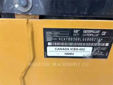 2019 Caterpillar 308-TH for sale