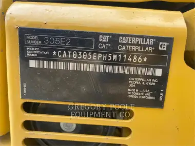 2019 Caterpillar 305E2 for sale