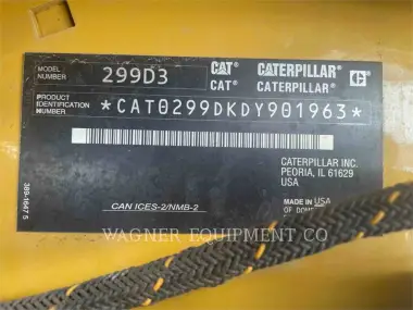 2020 Caterpillar 299D3 for sale