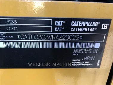 2020 Caterpillar 323-CF for sale