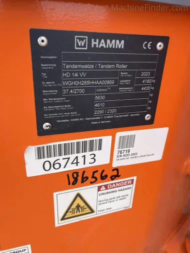 2023 Hamm HD14IVV for sale