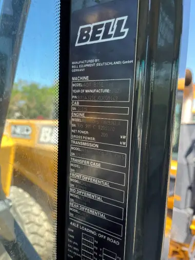 2021 Bell B25E for sale