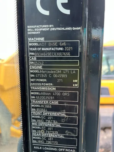 2021 Bell B45E for sale