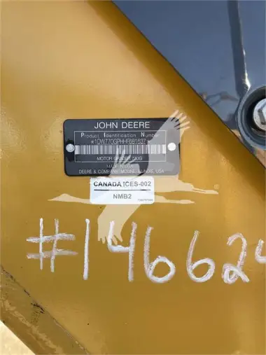 2017 John-Deere 770GP for sale