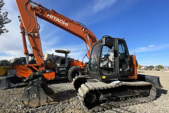 Used 2022 Hitachi ZX135 Excavator #A2789647 for sale