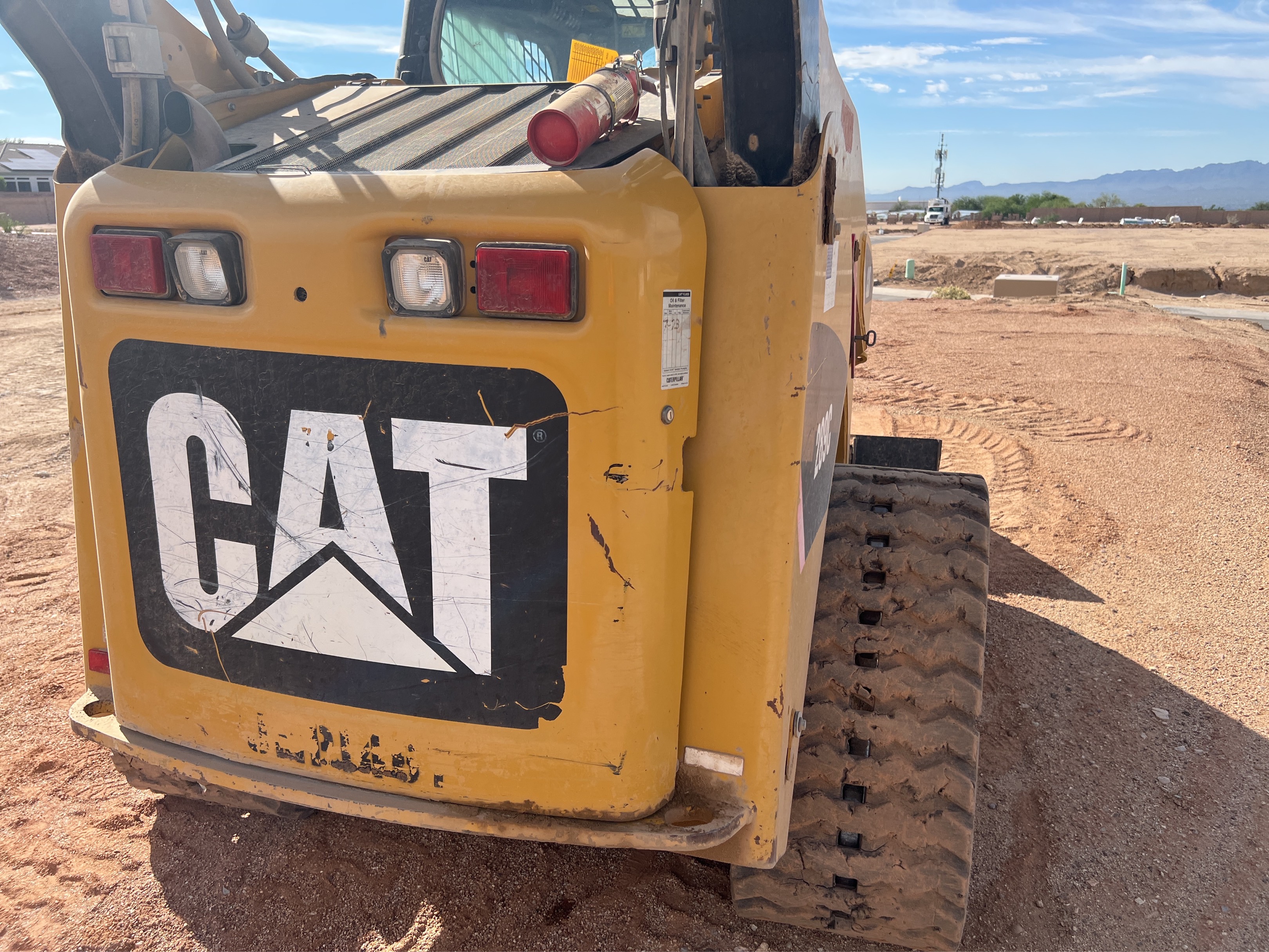 thumbnail image 2 of Caterpillar Skid Steer Rear Door Decal – CAT Equipment Sticker For Excavator Or Skid Steer Loader 2 of 2