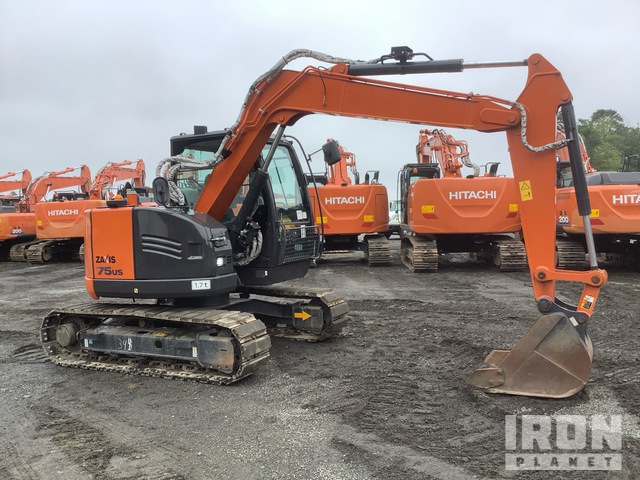 ウッサ Japanese Used Excavators HITACHI ZX75US-A TOKU WORLD BE2064