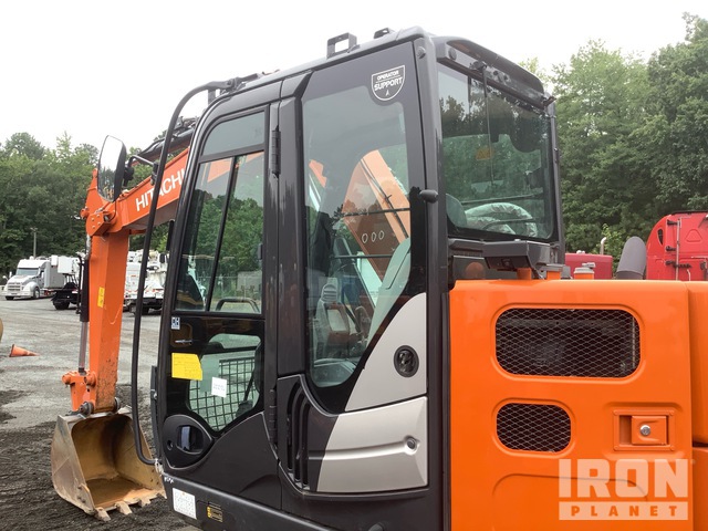 はっさく Hitachi ZX65USB-5A excavator specs & dimensions (2013 - 2019