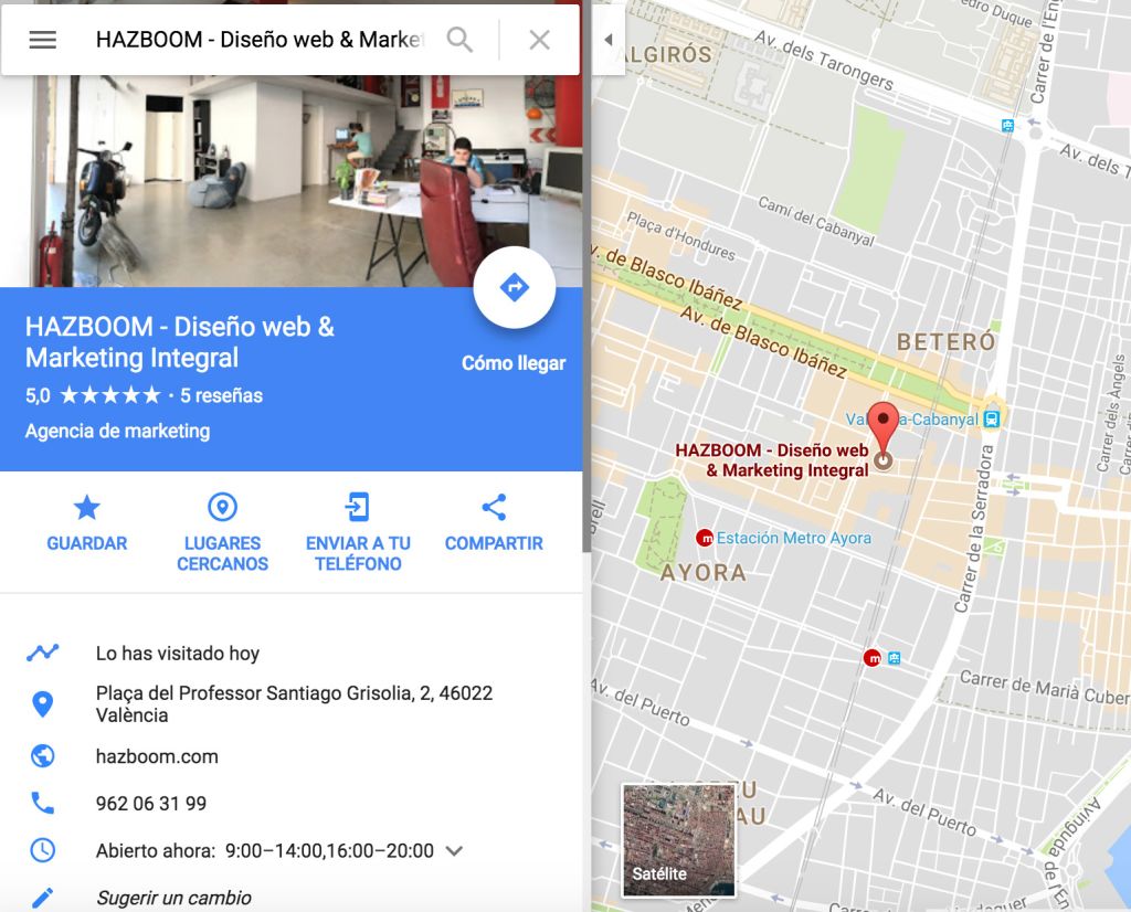 La importancia de google en tu empresa de Valencia