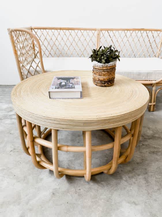 Mindfully Rattan Coffee Table