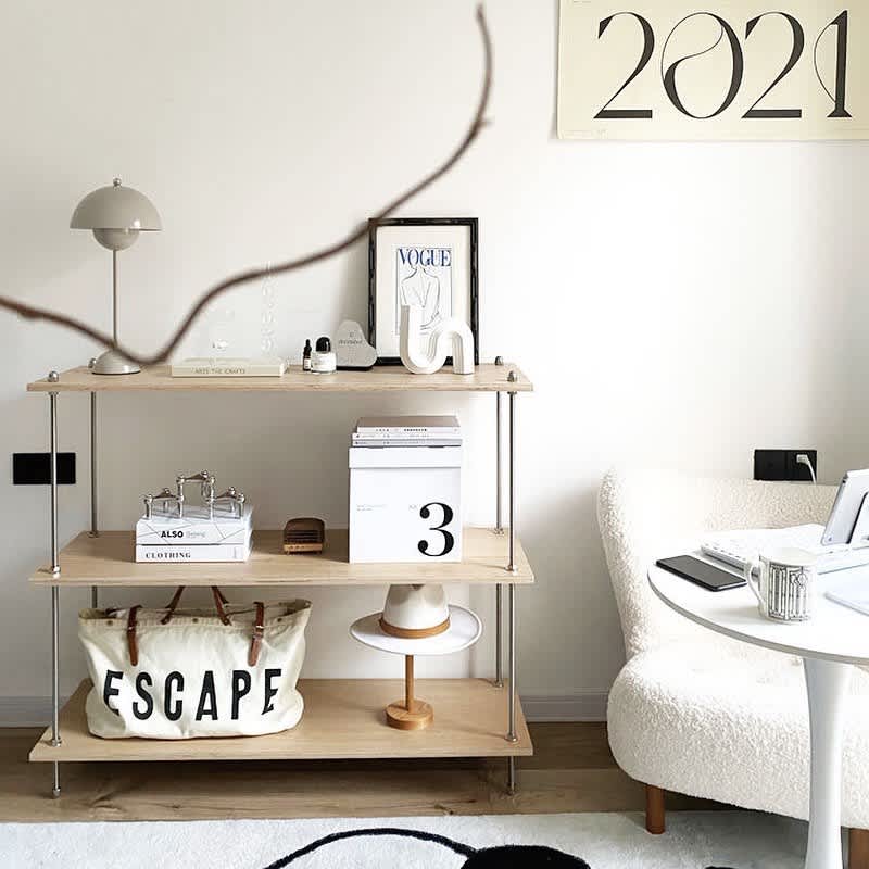 Curated 38 - 3 tier rack